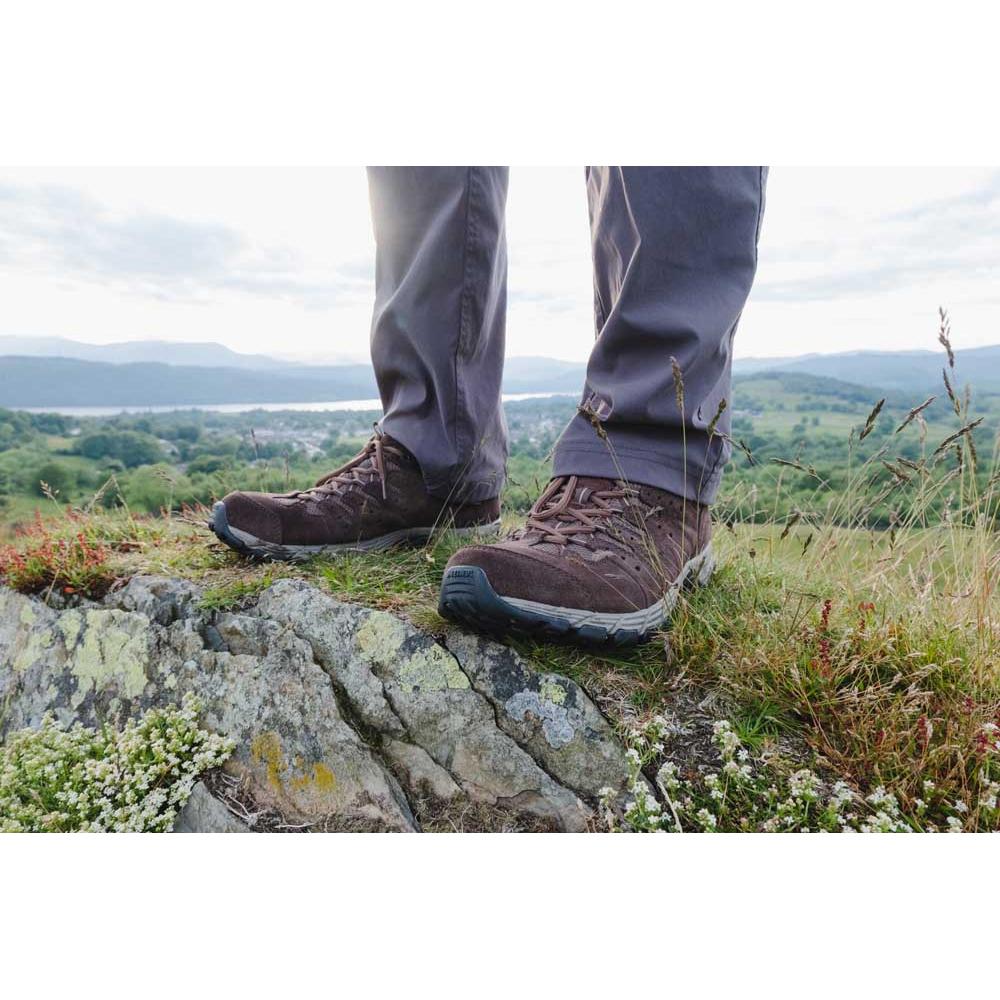 Meindl Rapide GTX Mens Wide Fit Walking Shoes - Brown - Hill and Dale Outdoors