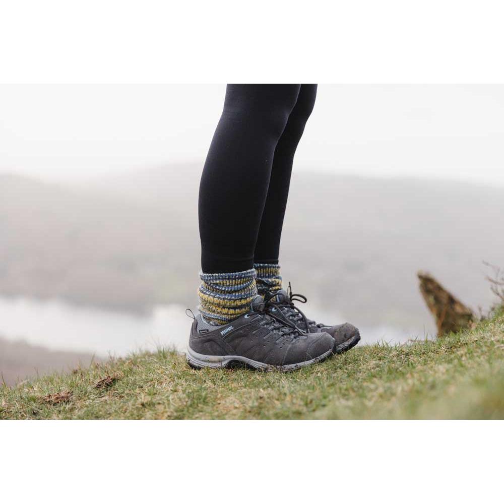 Meindl Rapide Lady GTX Wide Fit Walking Shoes - Grey - Hill and Dale Outdoors