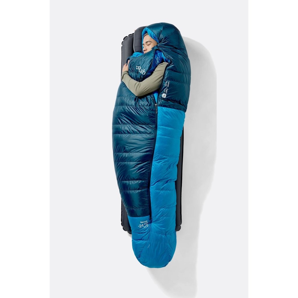 Rab Ascent - 6C / 20F Down Sleeping Bag - Hill and Dale Outdoors