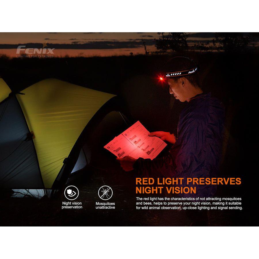 Fenix HM70R 1600 Lumens Rechargeable Headtorch - Hill and Dale Outdoors