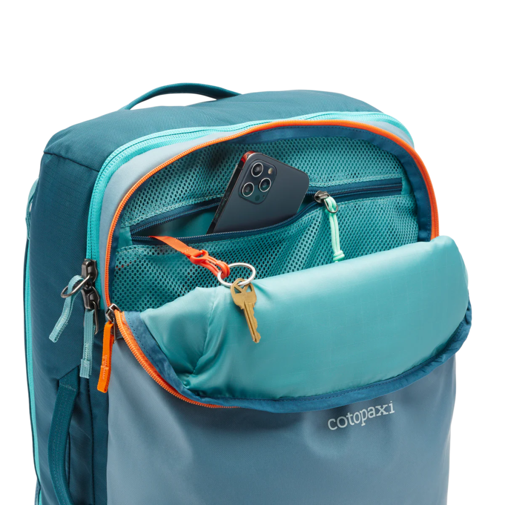 Cotopaxi Allpa 35L Travel Pack - Blue Spruce/Abyss - Hill and Dale Outdoors