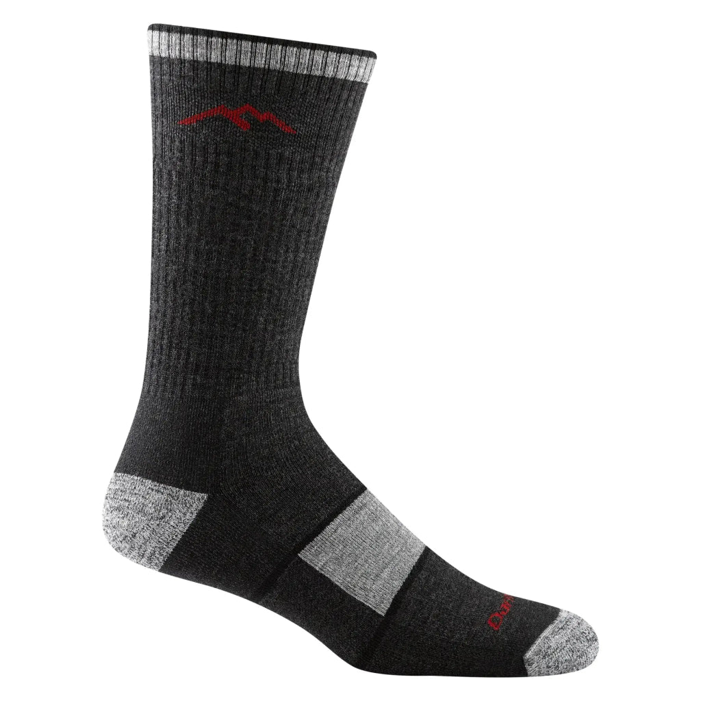 Darn Tough 1405 Hiker Boot Full Cushion Socks - Black - Hill and Dale Outdoors