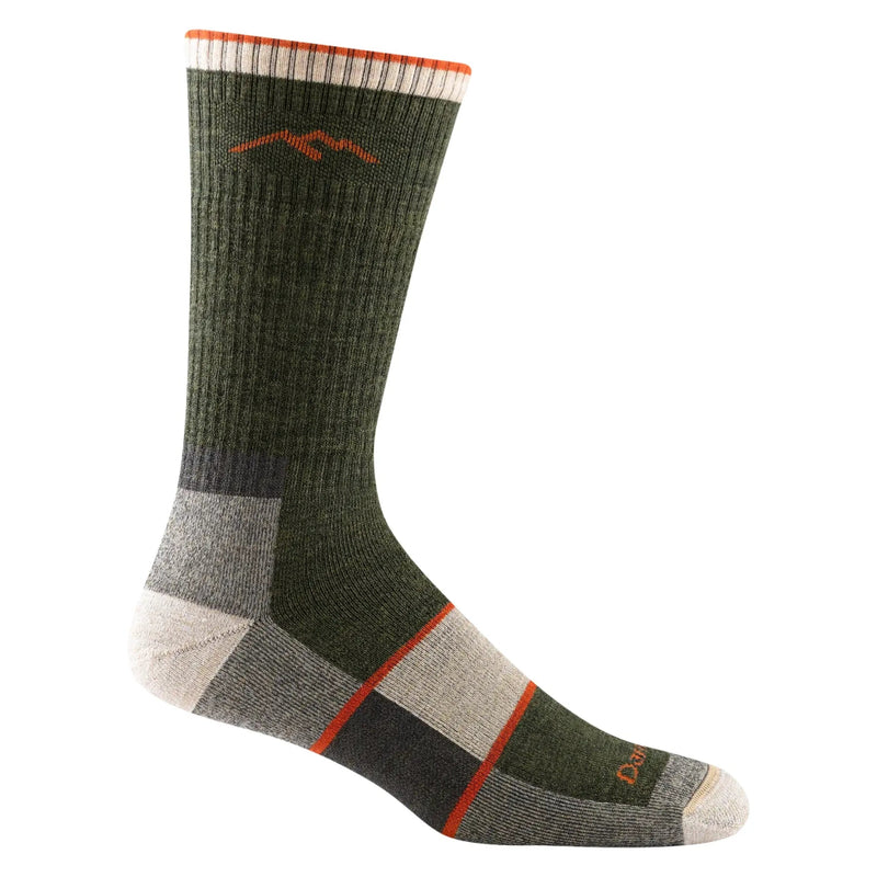 Darn Tough 1405 Men's Hiker Boot Full Cushion Midweight Hiking Sock - Olive - Hill and Dale Outdoors