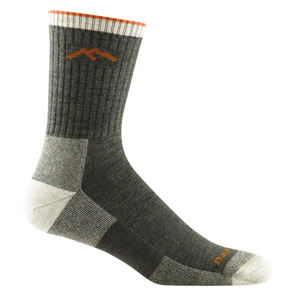 Darn Tough 1466 Men's Hiker Micro Crew Midweight Hiking Socks - Hill and Dale Outdoors