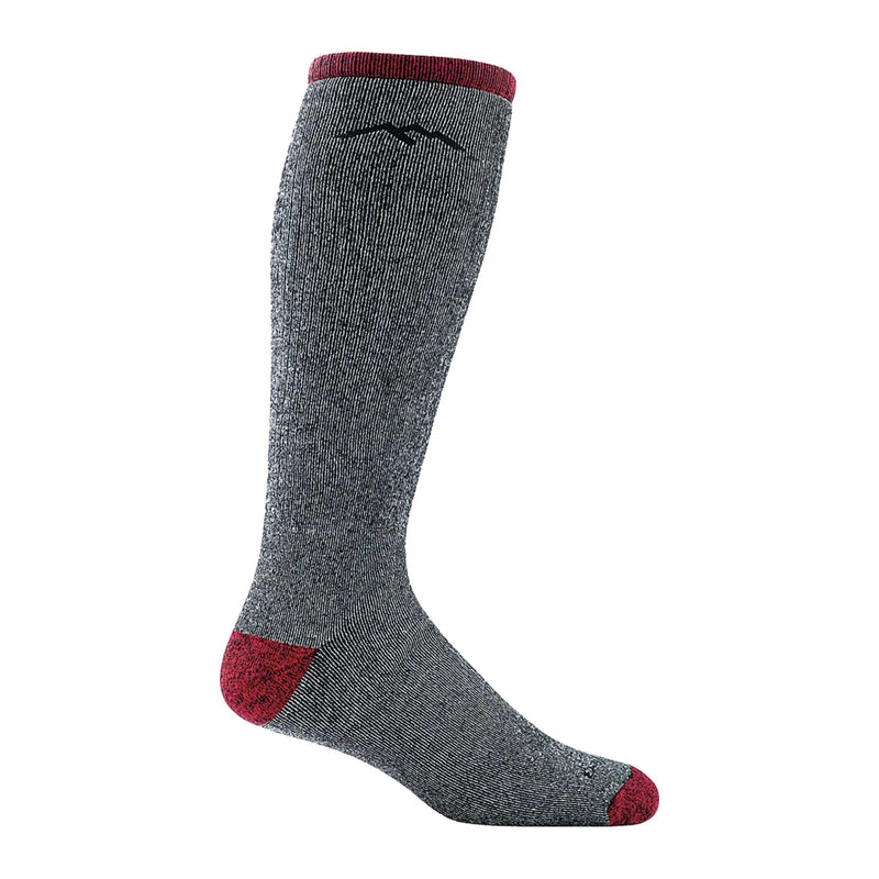 Darn Tough 1955 Men's Mountaineering Over - the - Calf Heavyweight Hiking Sock - Smoke - Hill and Dale Outdoors