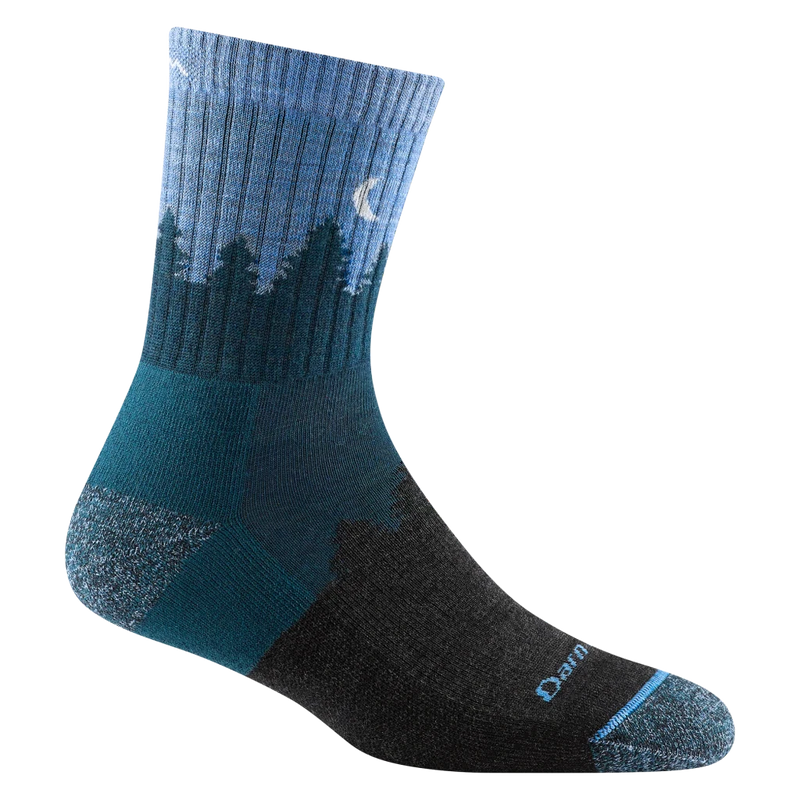 Darn Tough 1971 Women's Treeline Micro Crew Midweight Hiking Sock - Hill and Dale Outdoors