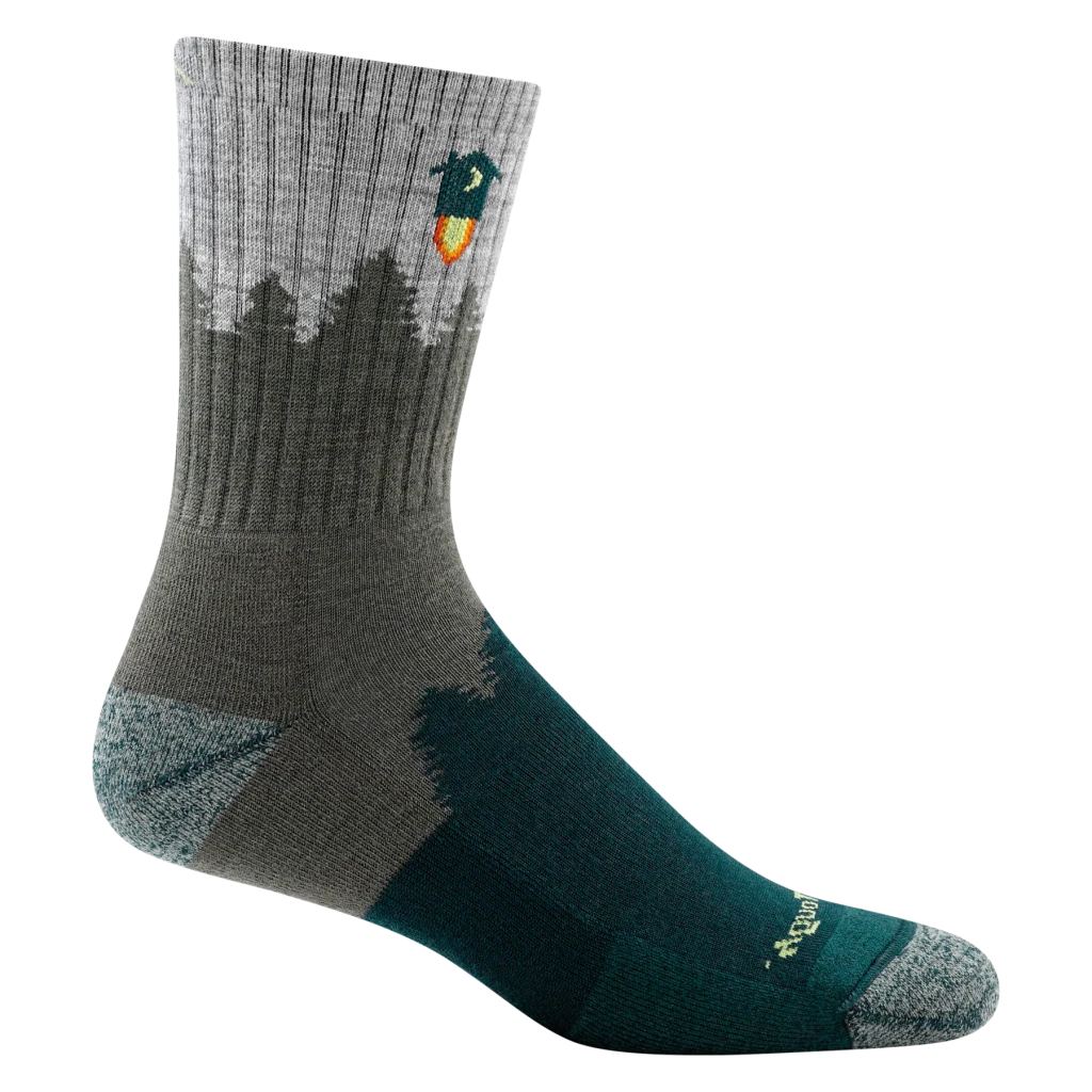 Darn Tough 1974 Men's Number 2 Micro Crew Midweight Hiking Socks - Hill and Dale Outdoors