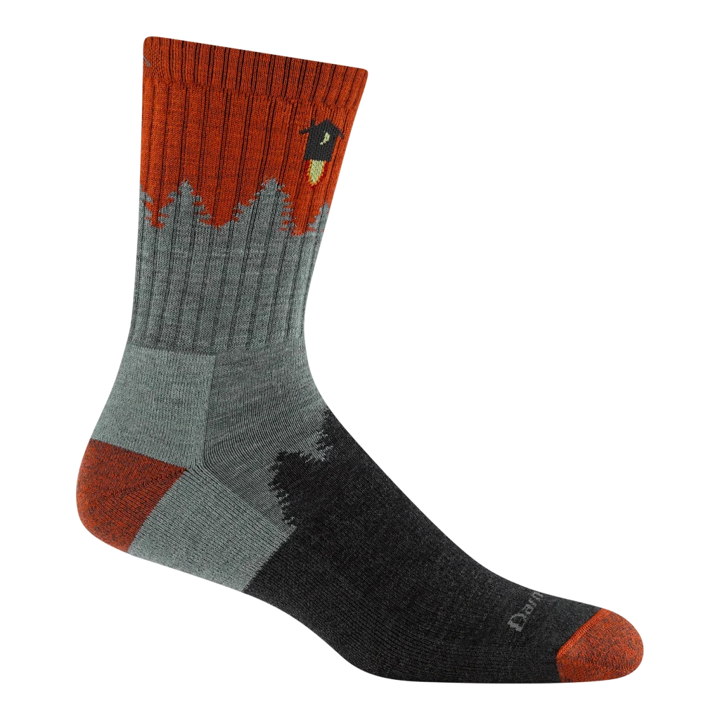 Darn Tough 1974 Men's Number 2 Micro Crew Midweight Hiking Socks - Hill and Dale Outdoors