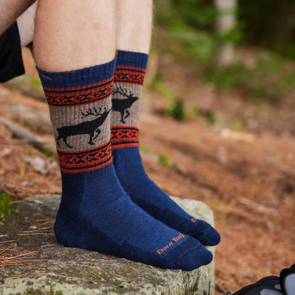 Darn Tough 1980 Men's VanGrizzle Boot Midweight Hiking Socks - Hill and Dale Outdoors