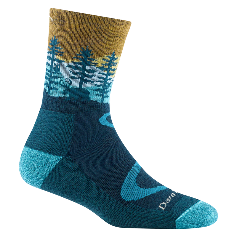 Darn Tough 5013 Women's Northwoods Micro Crew Midweight Hiking Socks - Hill and Dale Outdoors