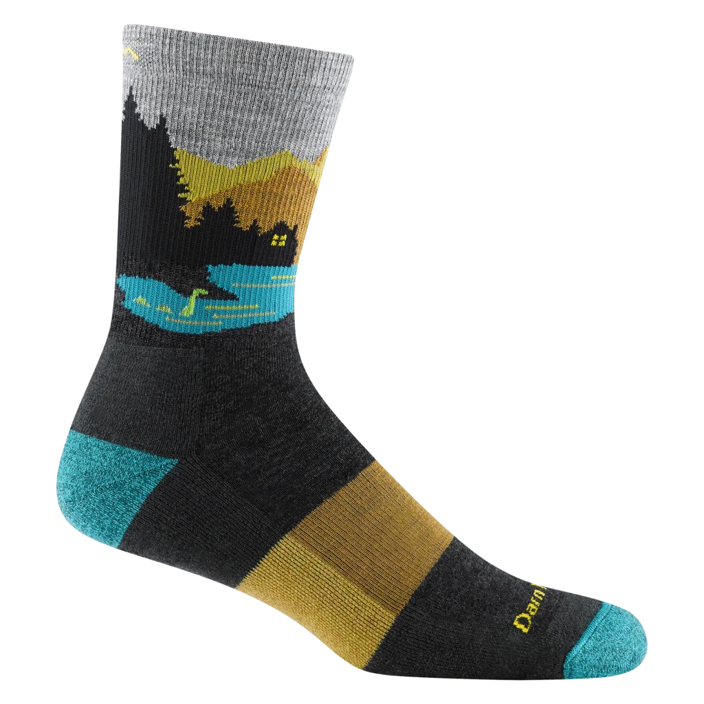 Darn Tough 5014 Men's Close Encounters Micro Crew Midweight Hiking Socks - Hill and Dale Outdoors
