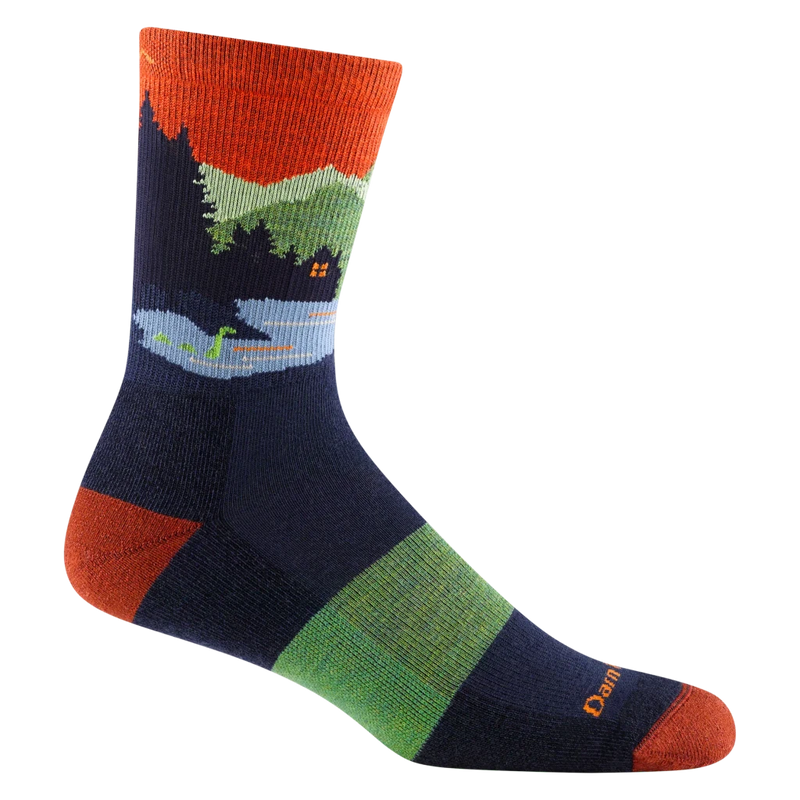 Darn Tough 5014 Men's Close Encounters Micro Crew Midweight Hiking Socks - Hill and Dale Outdoors