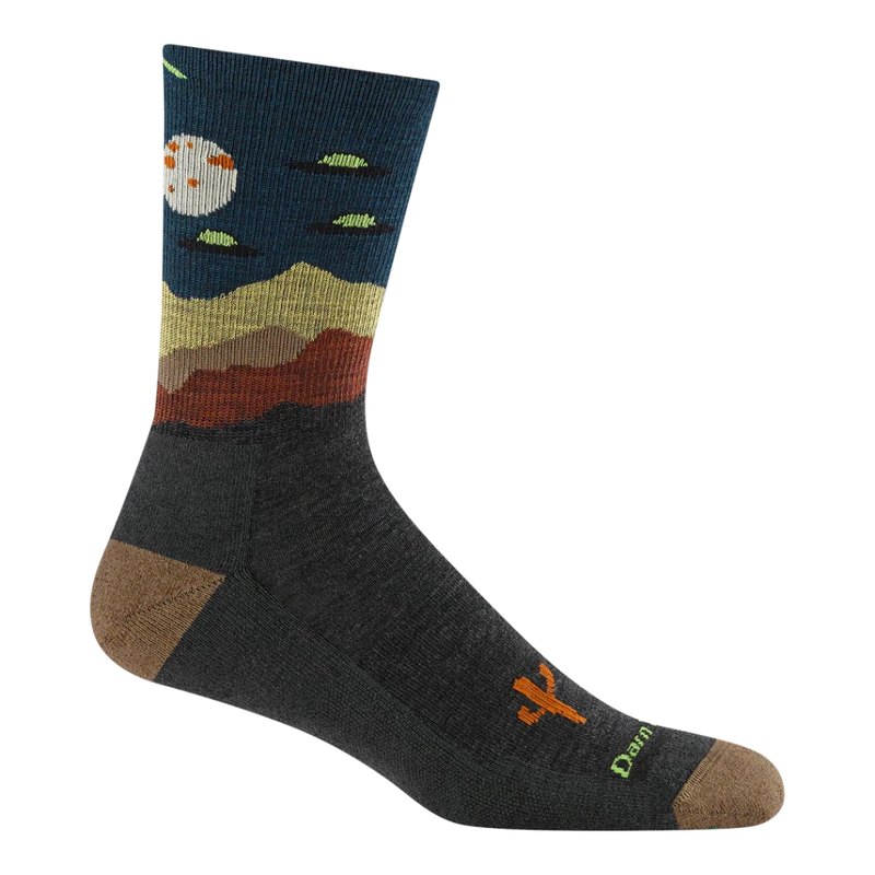 Darn Tough 5051 Men's Spaced Out Micro Crew Lightweight Hiking Socks - Hill and Dale Outdoors