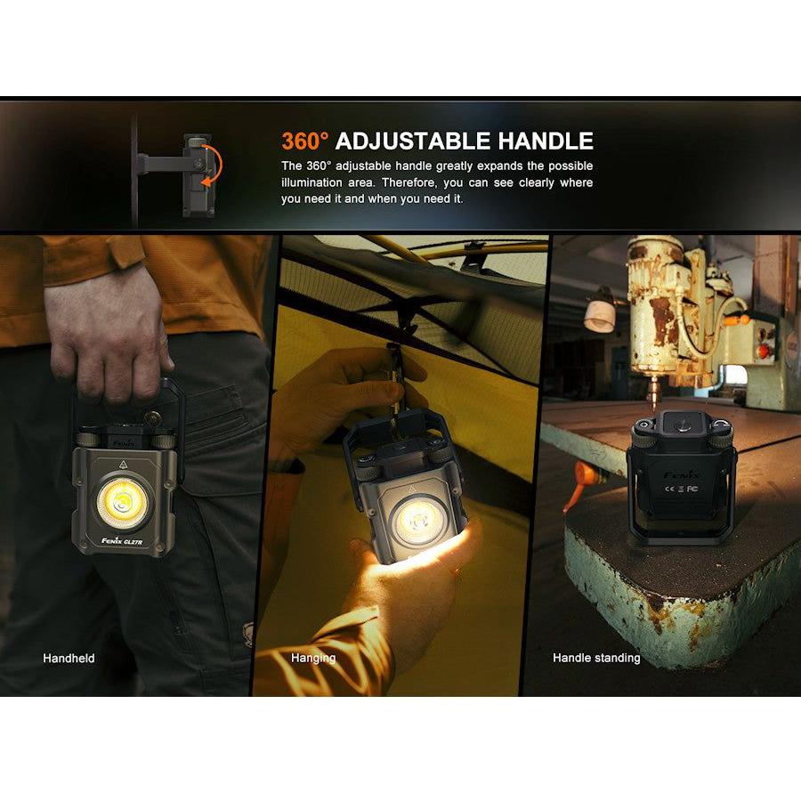 Fenix CL27R Multi - Beam Rechargeable Lantern 1600 Max Lumen - Hill and Dale Outdoors