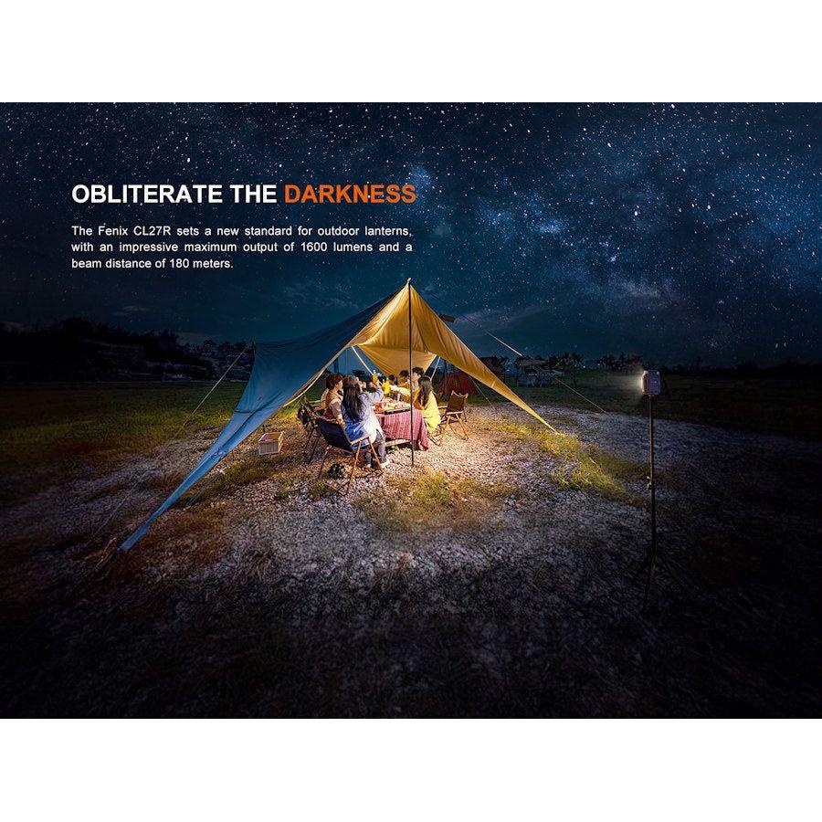 Fenix CL27R Multi - Beam Rechargeable Lantern 1600 Max Lumen - Hill and Dale Outdoors