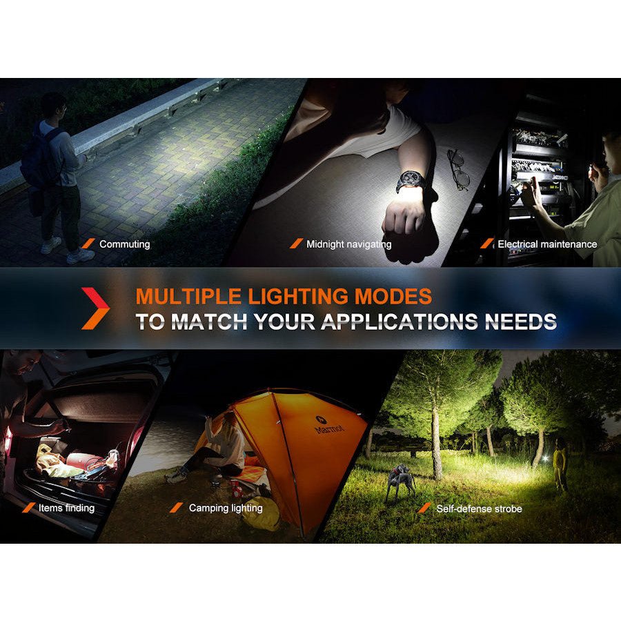 Fenix E18R V2.0 Rechargeable Flashlight - Hill and Dale Outdoors