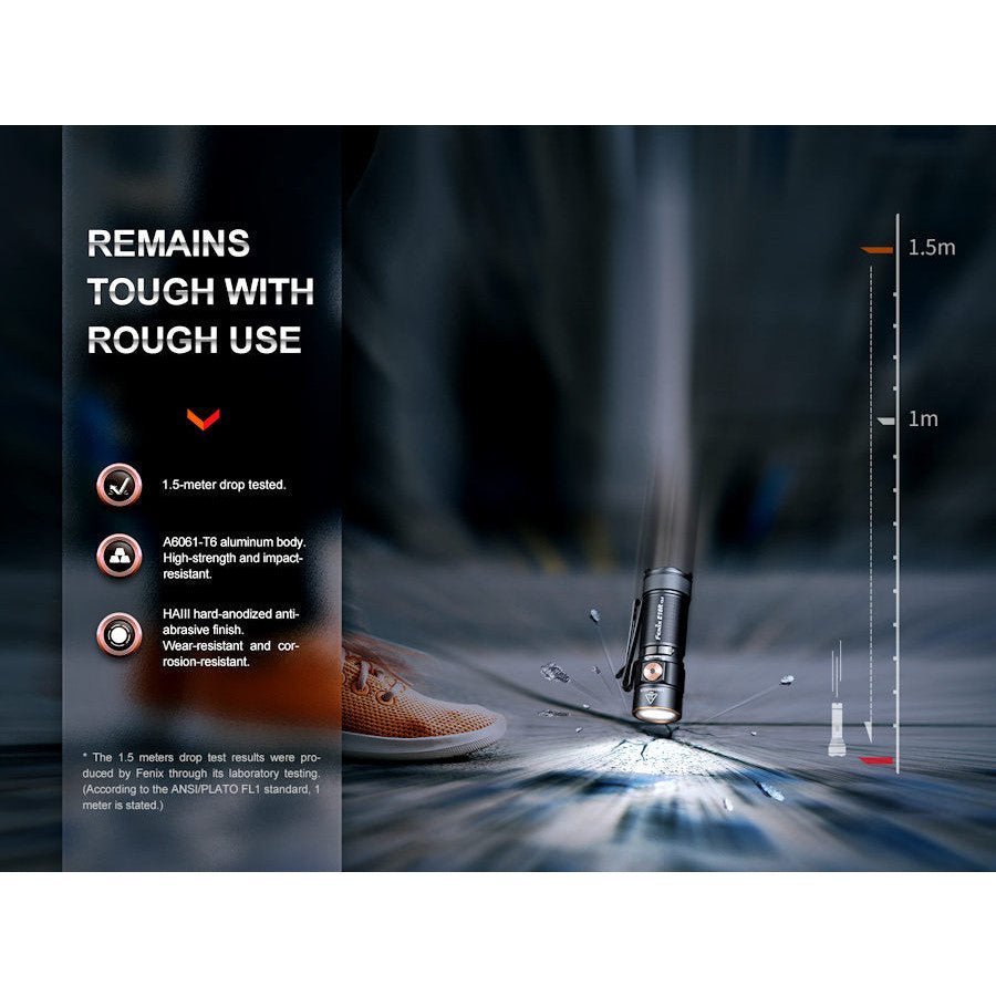 Fenix E18R V2.0 Rechargeable Flashlight - Hill and Dale Outdoors