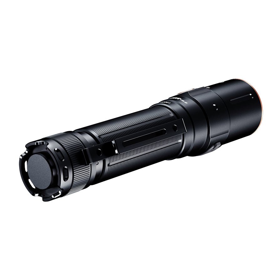 Fenix E28R V2.0 Rechargeable Flashlight - Black - Hill and Dale Outdoors