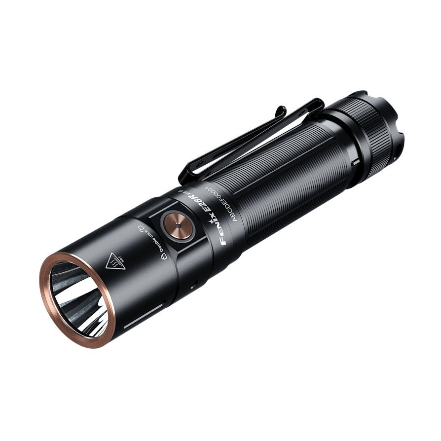 Fenix E28R V2.0 Rechargeable Flashlight - Black - Hill and Dale Outdoors