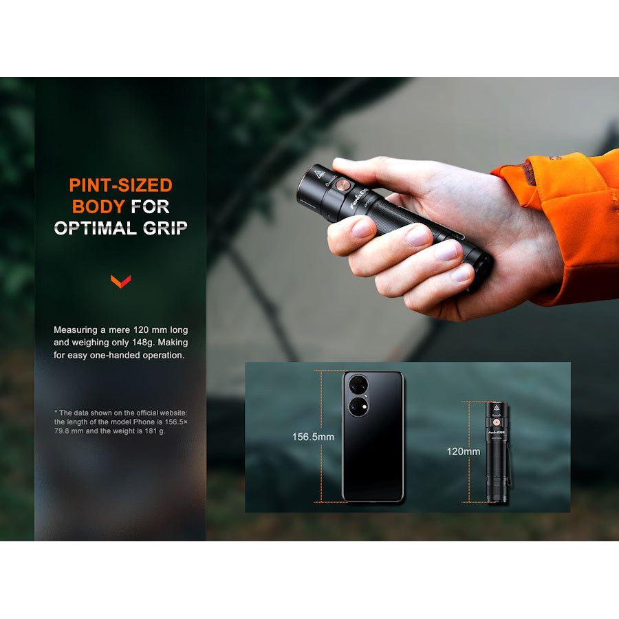 Fenix E35R Handheld Rechargeable Flashlight - Hill and Dale Outdoors