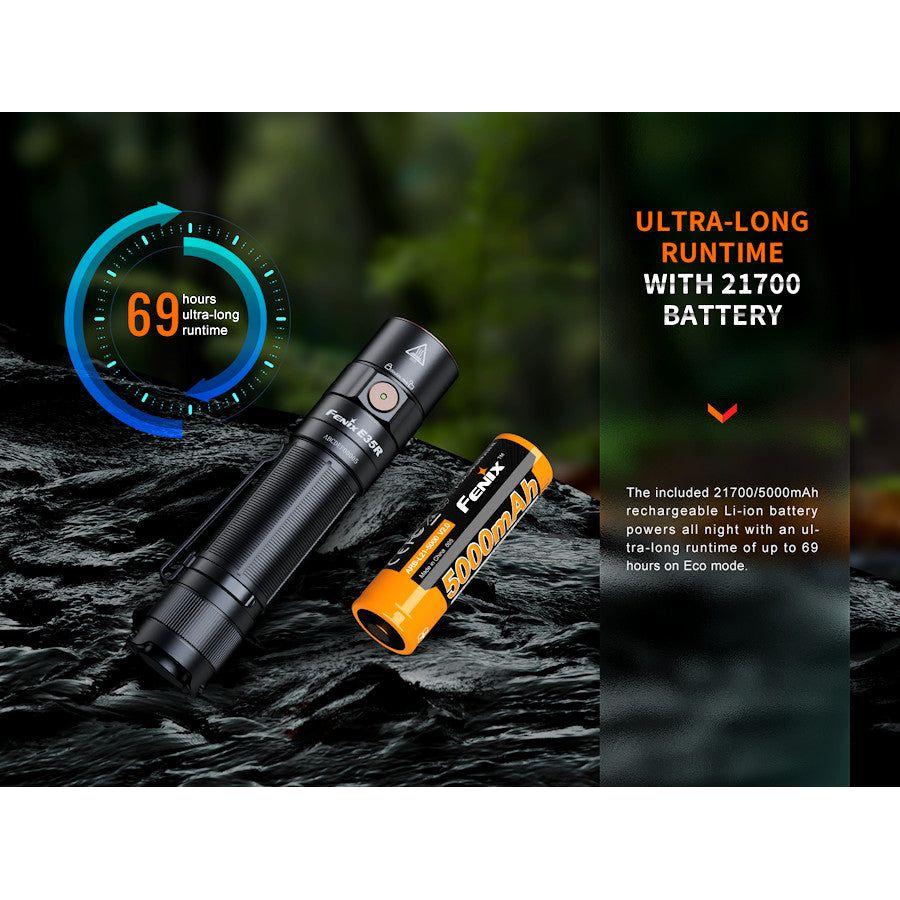 Fenix E35R Handheld Rechargeable Flashlight - Hill and Dale Outdoors