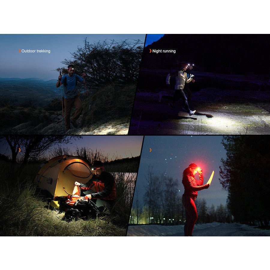 Fenix HL18R - T V2.0 800 Lumens Rechargeable Headtorch - Hill and Dale Outdoors