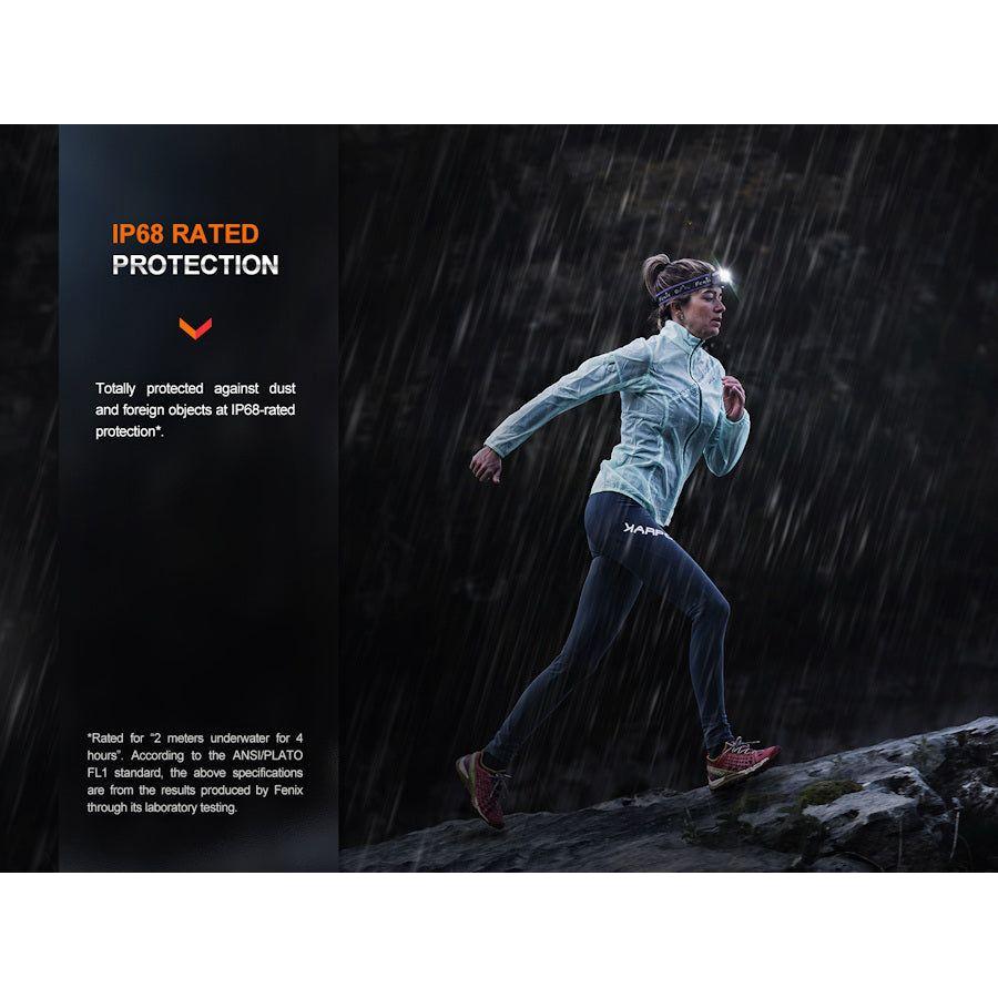 Fenix HM65R - T V2.0 Trail Running USB Rechargeable Headtorch - Nebula - Hill and Dale Outdoors
