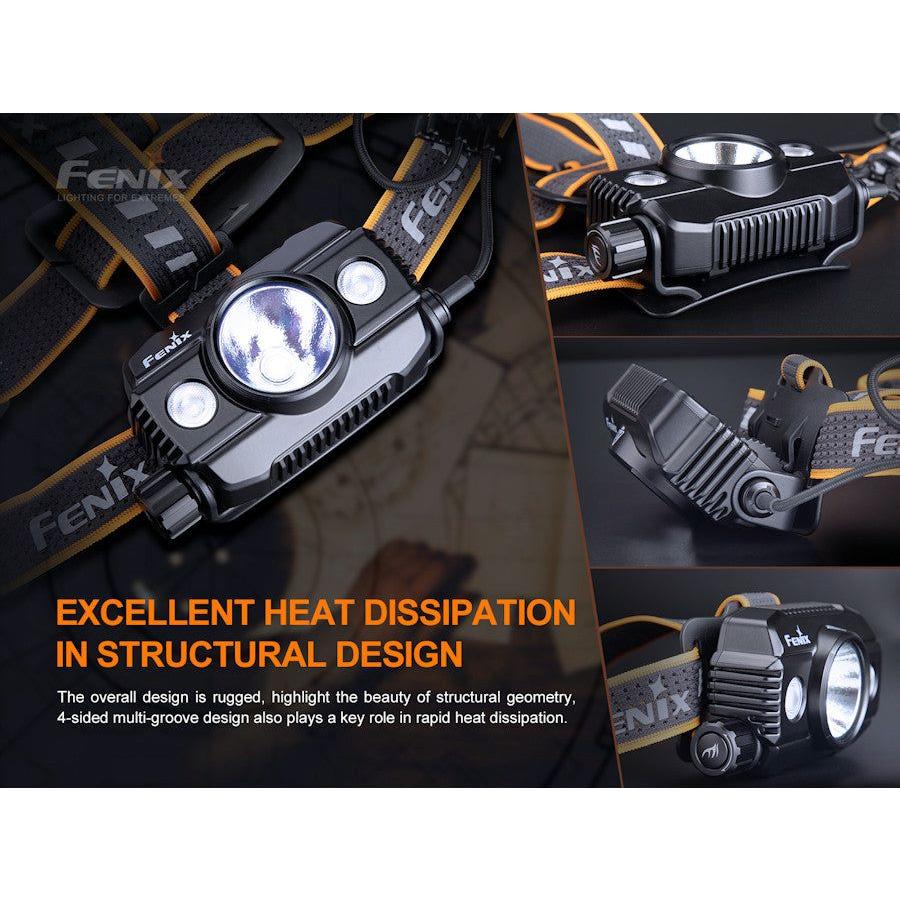 Fenix HP30R V2.0 3000 Lumen Rechargeable Headtorch - Hill and Dale Outdoors