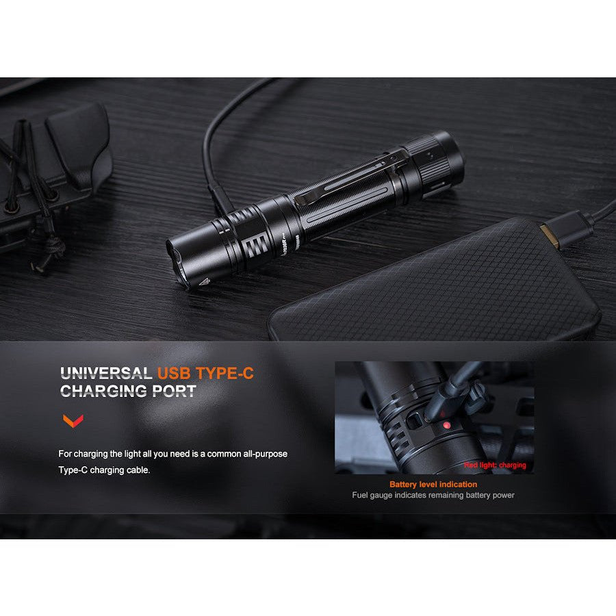 Fenix PD36R Pro With Free E03R v2 Blue Keychain Torch - Seasonal Gift - Hill and Dale Outdoors