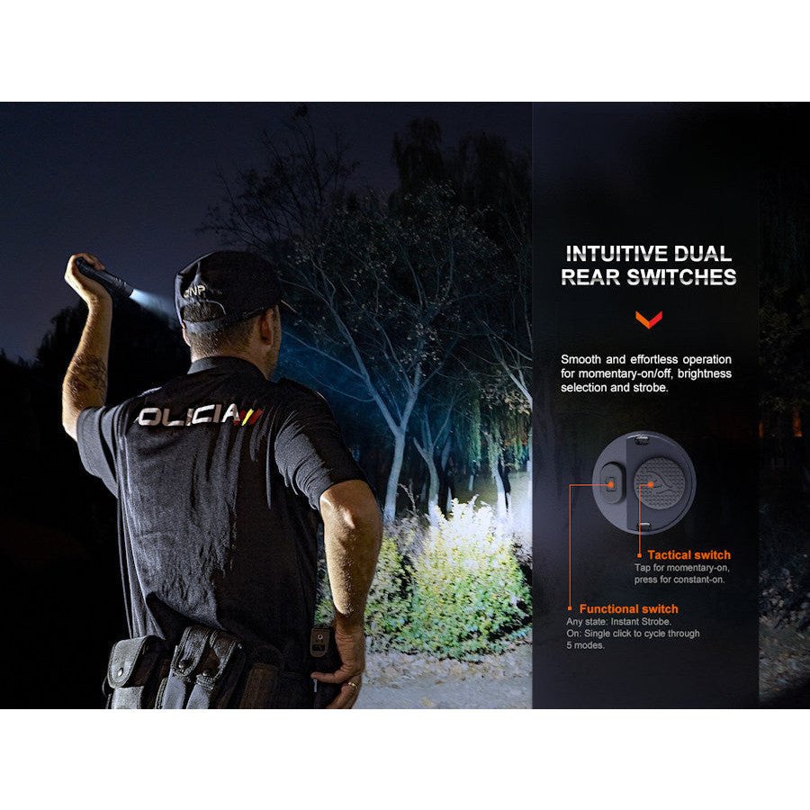 Fenix PD36R Pro With Free E03R v2 Blue Keychain Torch - Seasonal Gift - Hill and Dale Outdoors