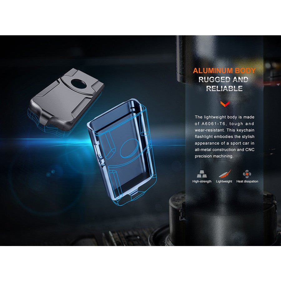 Fenix PD36R Pro With Free E03R v2 Blue Keychain Torch - Seasonal Gift - Hill and Dale Outdoors