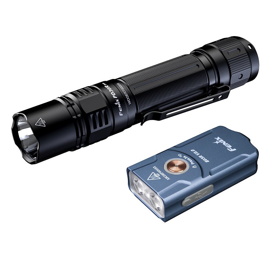 Fenix PD36R Pro With Free E03R v2 Blue Keychain Torch - Seasonal Gift - Hill and Dale Outdoors