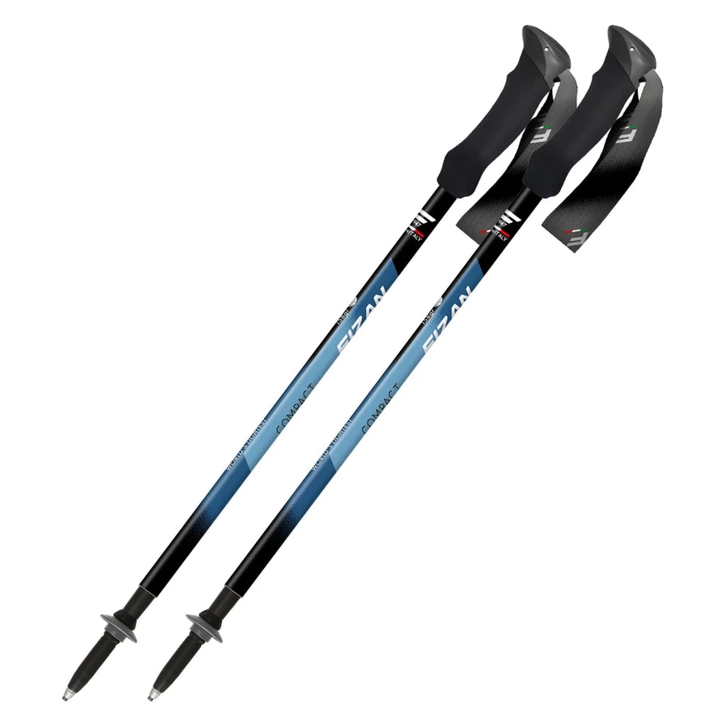 Fizan Compact 3 Walking Poles (Pair) - Hill and Dale Outdoors