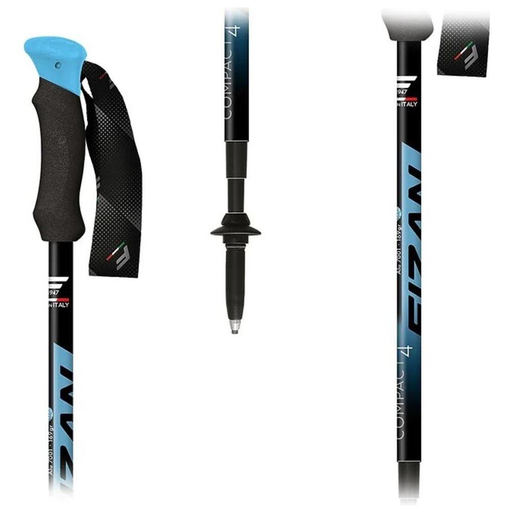 Fizan Compact 4 Walking Poles – Blue - Hill and Dale Outdoors