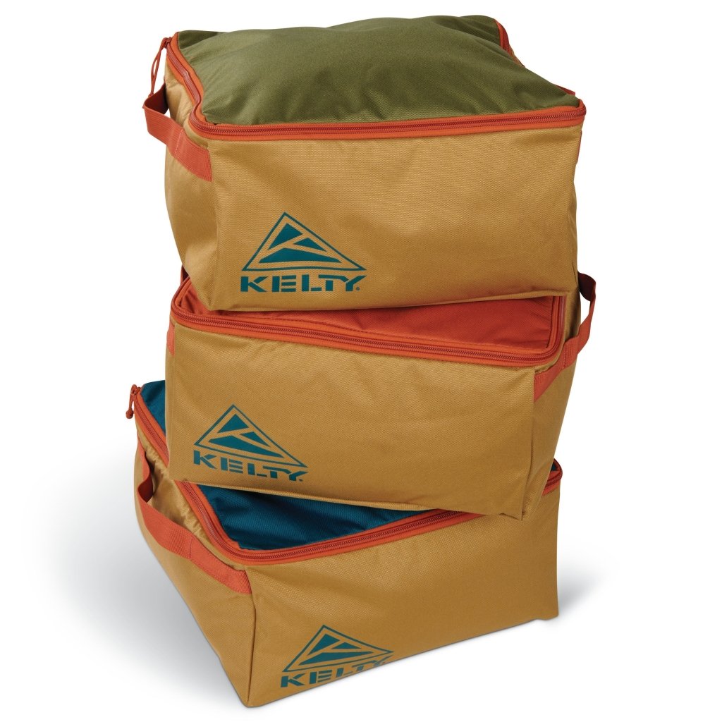 Kelty Car Go Box Camp Storage Organiser in Beluga/Dull Gold - Hill and Dale Outdoors