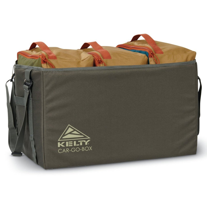 Kelty Car Go Box Camp Storage Organiser in Beluga/Dull Gold - Hill and Dale Outdoors