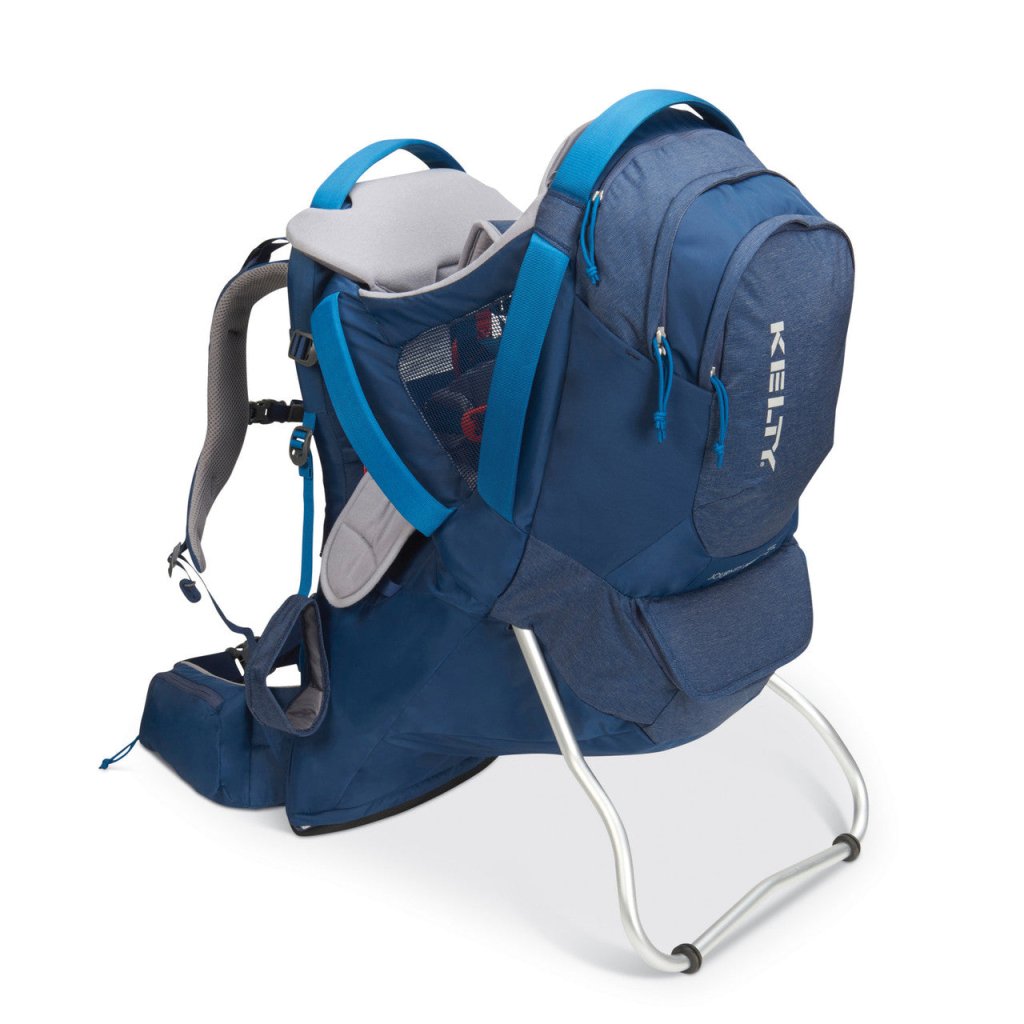 Kelty Journey Perfectpitch Signature Backpack &amp; Child Carrier - Insignia Blue - Hill and Dale Outdoors