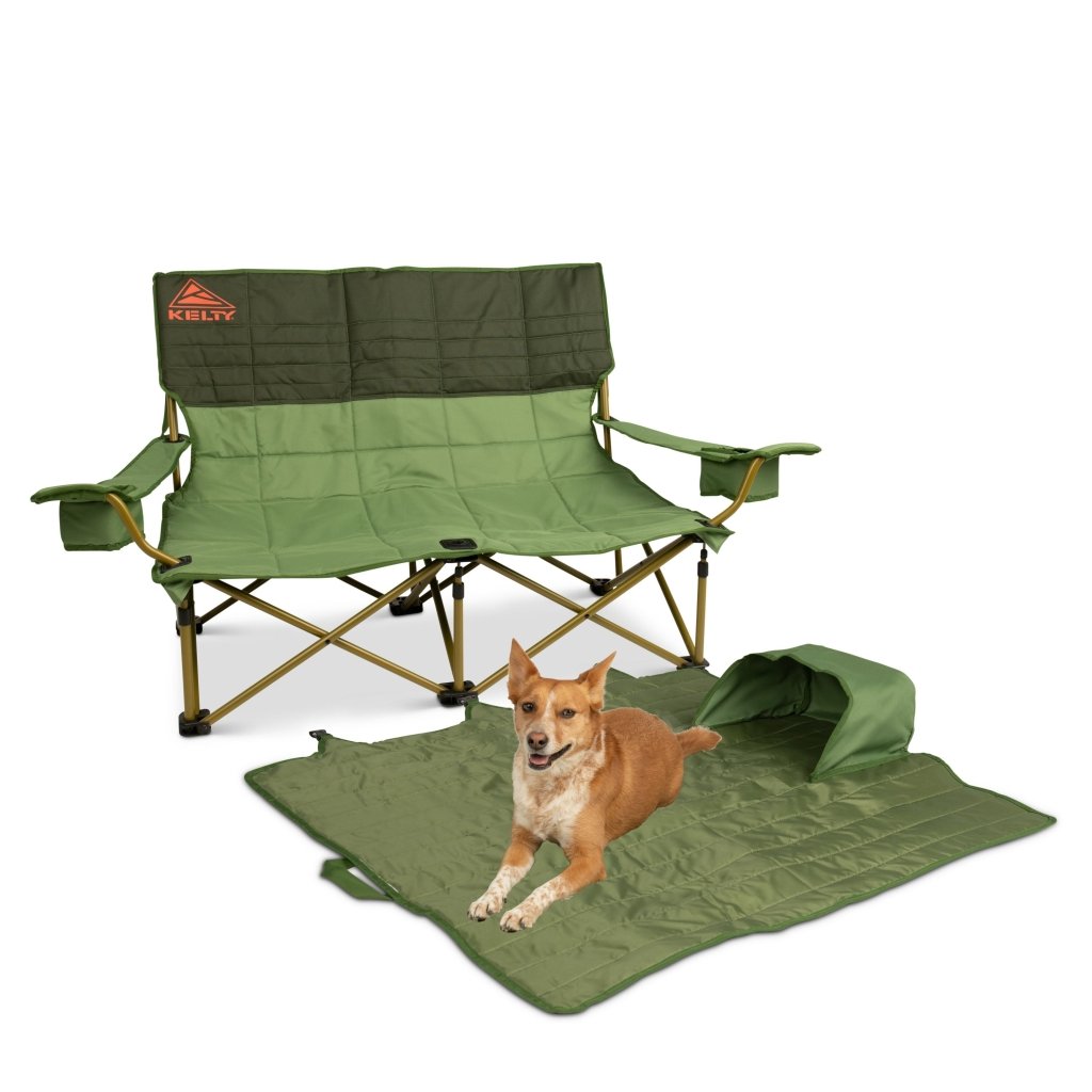 Kelty Low - Loveseat Double Camping Chair in Dill/Duffle - Hill and Dale Outdoors