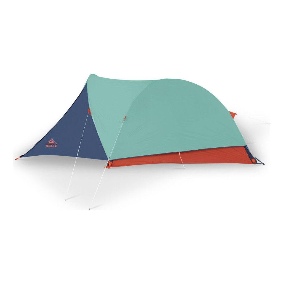 Kelty Rumpus 4P Four Person Tent - Green/Blue - Hill and Dale Outdoors