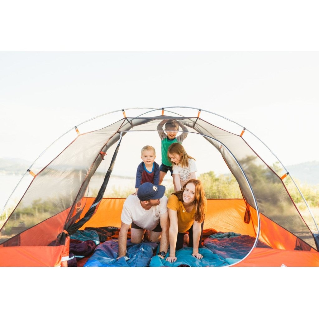 Kelty Rumpus 4P Four Person Tent - Green/Blue - Hill and Dale Outdoors