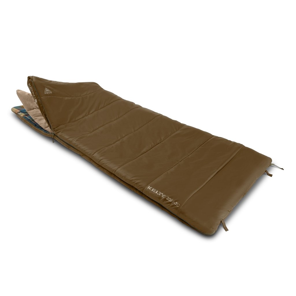 KELTY WAYBACK 20 DEG BURNT OLIVE (ORGANIC FLANNEL & CIRROLOFT ECO) - Hill and Dale Outdoors