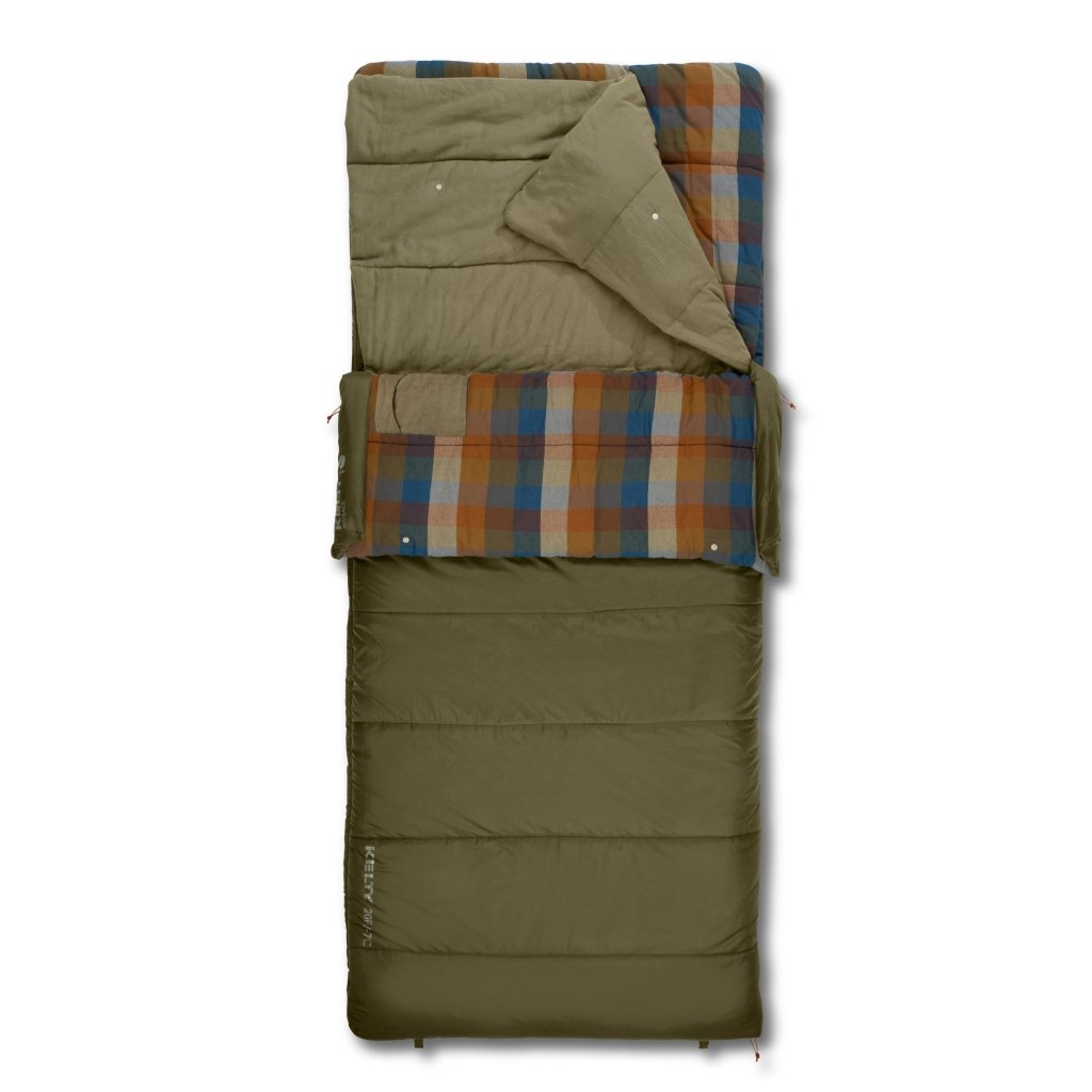 KELTY WAYBACK 20 DEG BURNT OLIVE (ORGANIC FLANNEL & CIRROLOFT ECO) - Hill and Dale Outdoors