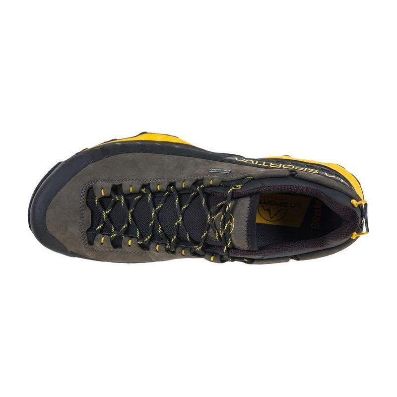 La Sportiva TX5 Low GTX Men&#39;s Walking Shoe - Brown / Black / Yellow - Hill and Dale Outdoors