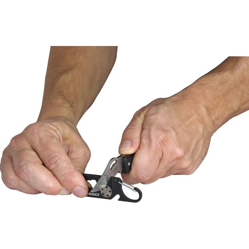 Lansky Roadie 8 in 1 Keychain Sharpener Multi Tool - Hill and Dale Outdoors