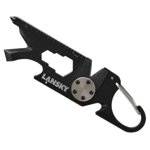 Lansky Roadie 8 in 1 Keychain Sharpener Multi Tool - Hill and Dale Outdoors