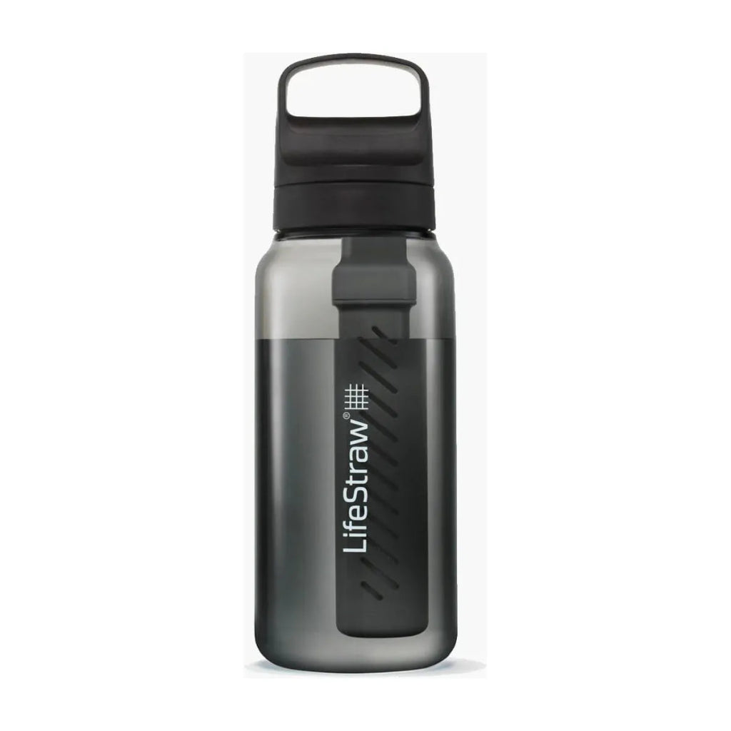 LifeStraw Go Tritan Renew 1L Filter Bottle - Nordic Noir - Hill and Dale Outdoors