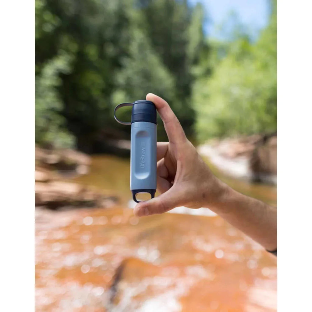 LifeStraw Peak Series SOLO Straw - Mountain Blue - Hill and Dale Outdoors