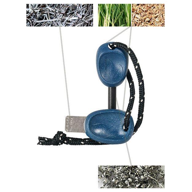 Light My Fire Swedish Fire Steel Bio Scout 2 in 1 Firestriker - Rocky Red - Hill and Dale Outdoors