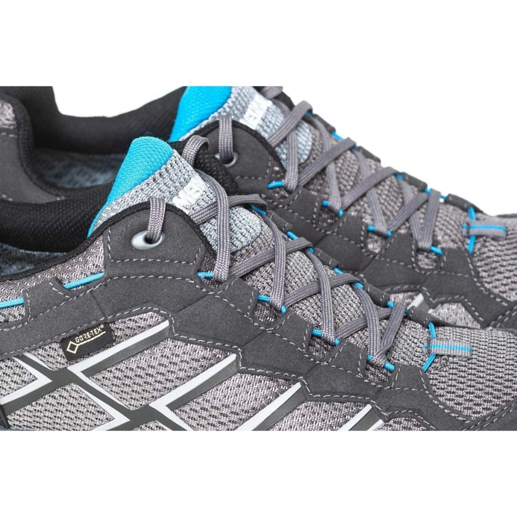 Meindl Activo GTX Wide Fit Walking Shoes - Anthracite/Ocean - Hill and Dale Outdoors