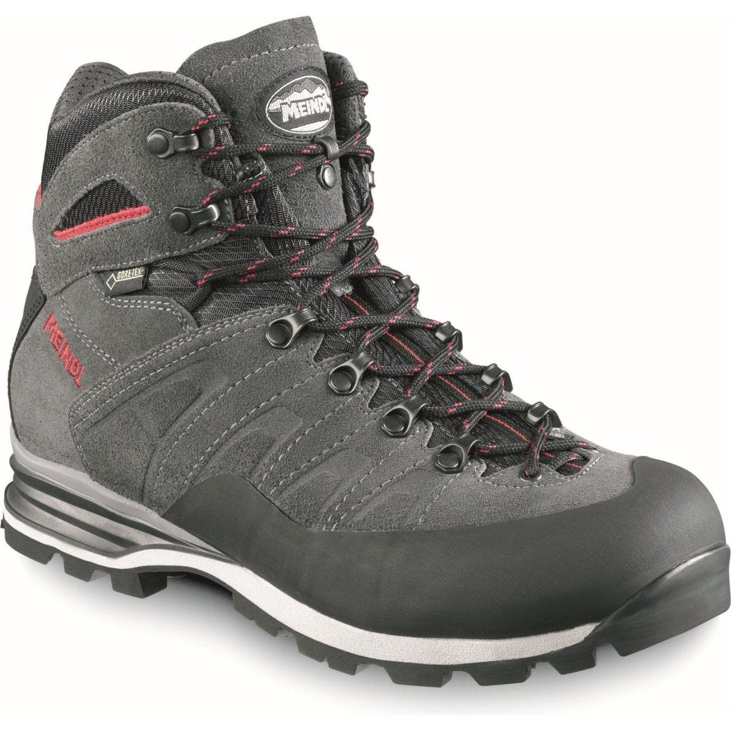 Meindl Antelao GTX Wide Fit Men&#39;s Walking Boot - Anthracite / Red - Hill and Dale Outdoors